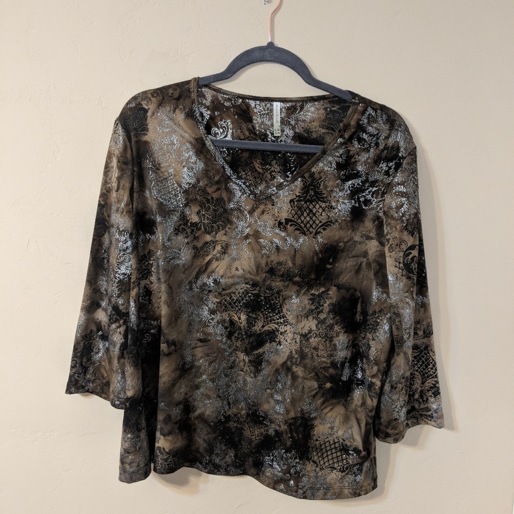 White stag long sleeve blouse